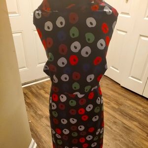 Barbie x Unique Vintage Apple Print Dress